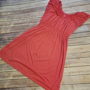 [ Mix & Co ] FINAL PRICE Pink Cap Sleeve Dress